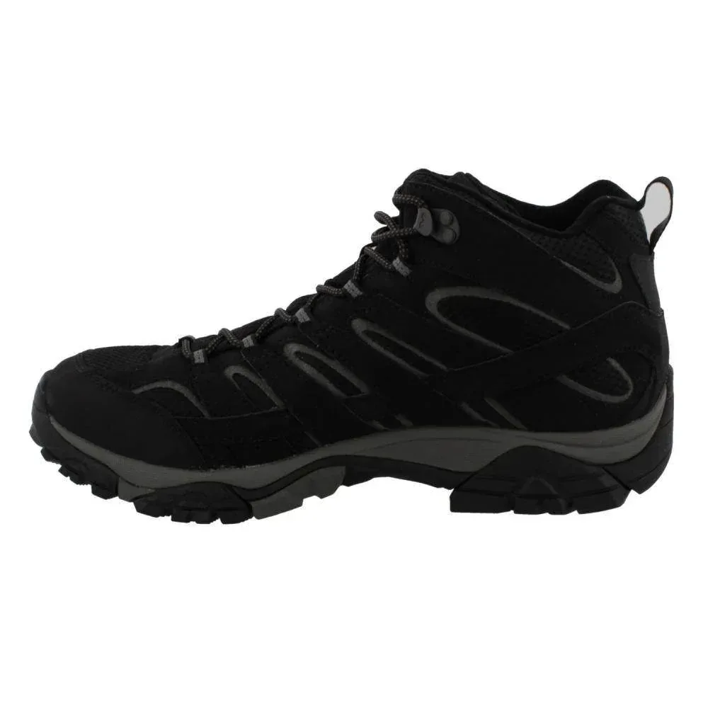 נעלי טיולים מירל לגברים Merrell J06061 MOAB 2 MID GTX  Black - Image 4