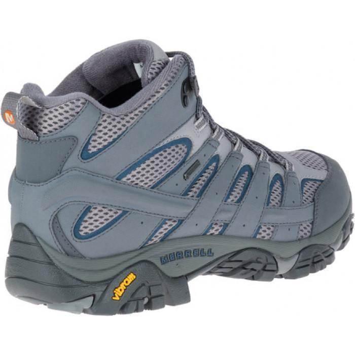 נעלי טיולים מירל לגברים Merrell J06067 MOAB 2 MID GTX Grey - Image 2