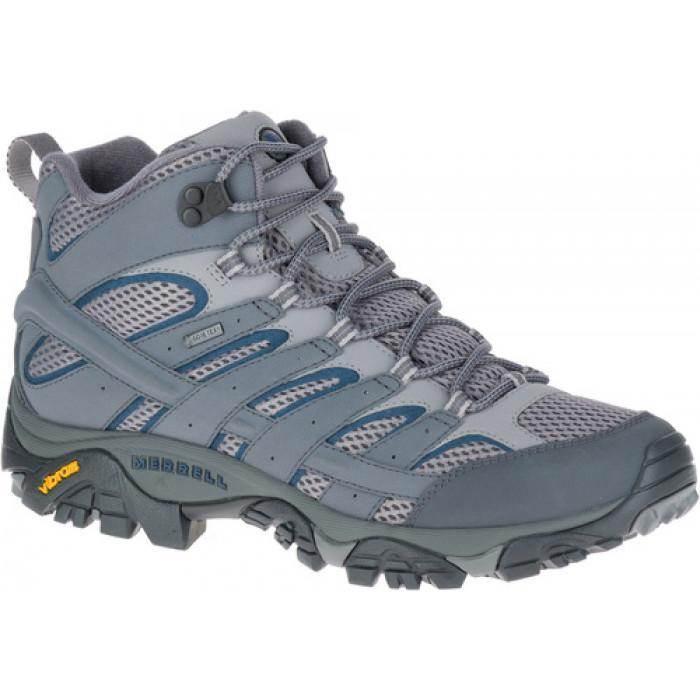 נעלי טיולים מירל לגברים Merrell J06067 MOAB 2 MID GTX Grey - Image 4