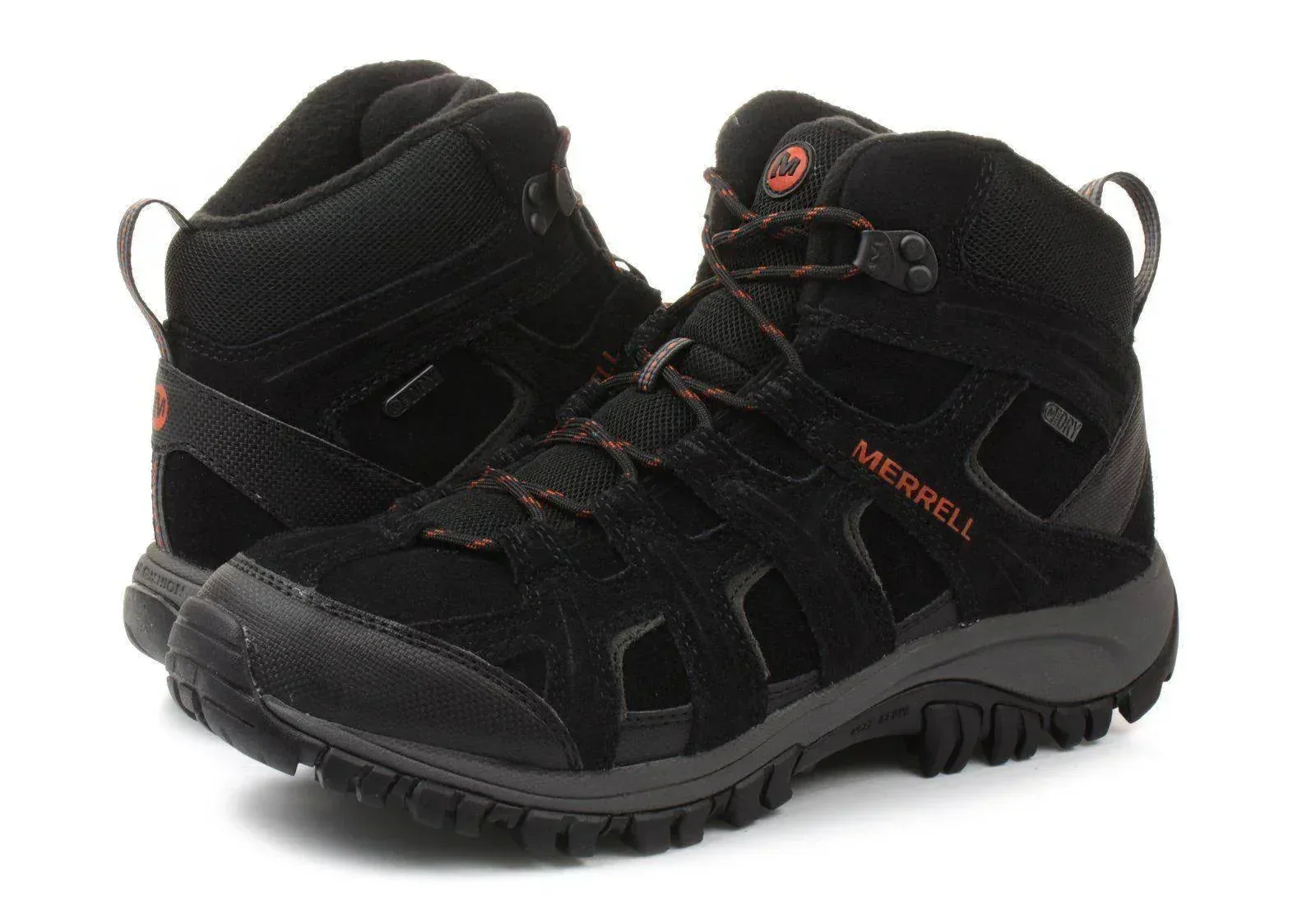 נעלי טיולים מירל לגברים Merrell J09599 PHOENIX 2 MID THERMO WP Black - Image 3