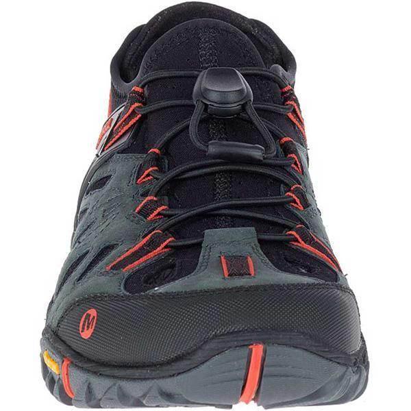 סנדלי טיולים מירל לגברים Merrell J12647 ALL OUT BLAZE SIEVE Black/Orange - Image 5