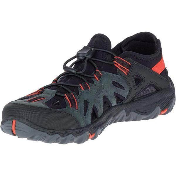 סנדלי טיולים מירל לגברים Merrell J12647 ALL OUT BLAZE SIEVE Black/Orange - Image 6