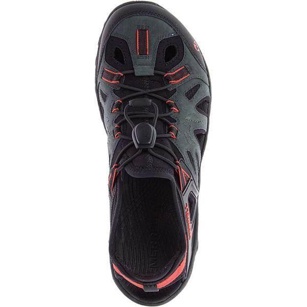 סנדלי טיולים מירל לגברים Merrell J12647 ALL OUT BLAZE SIEVE Black/Orange - Image 7