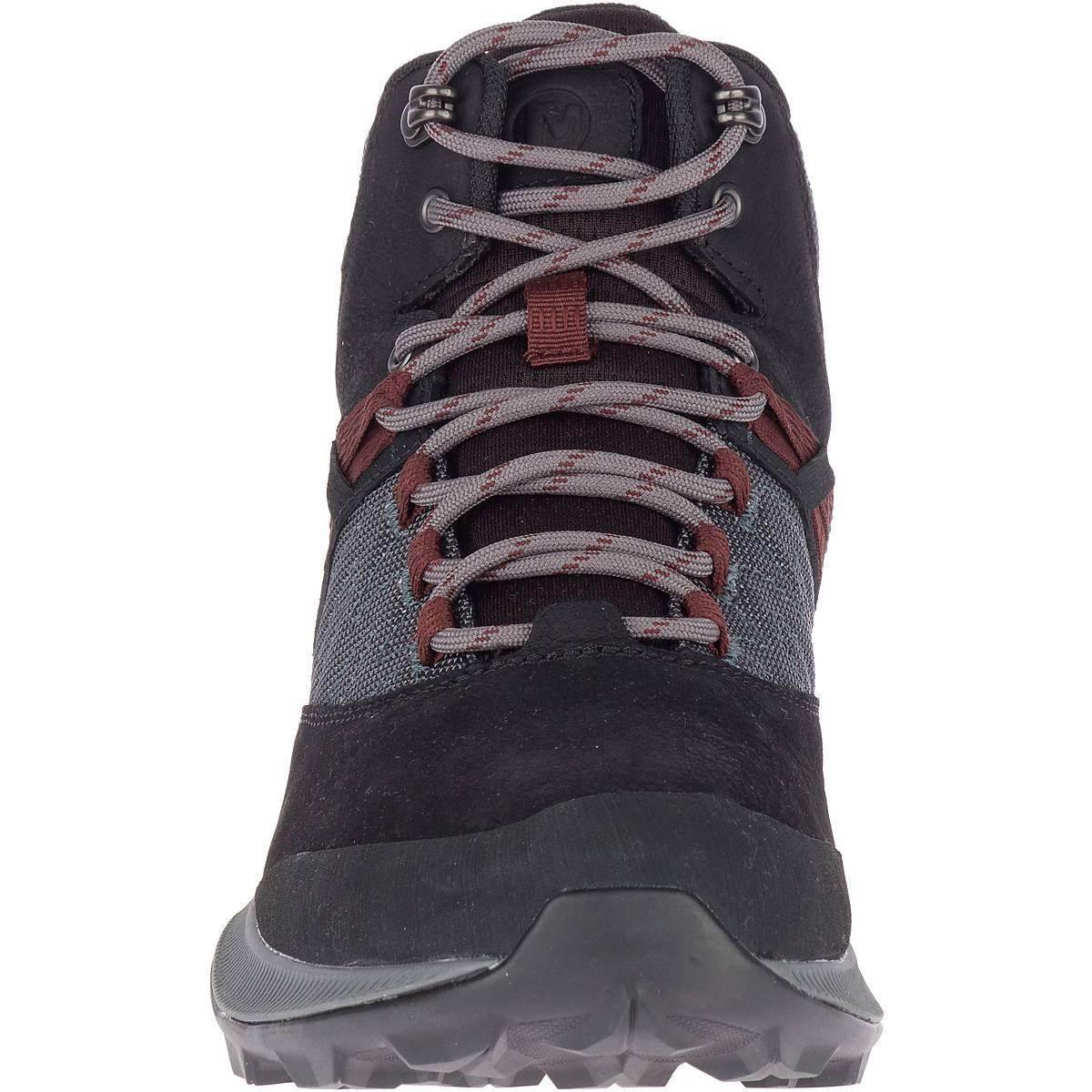 נעלי טיולים מירל לגברים Merrell J16885 ZION MID WP Black - Image 4