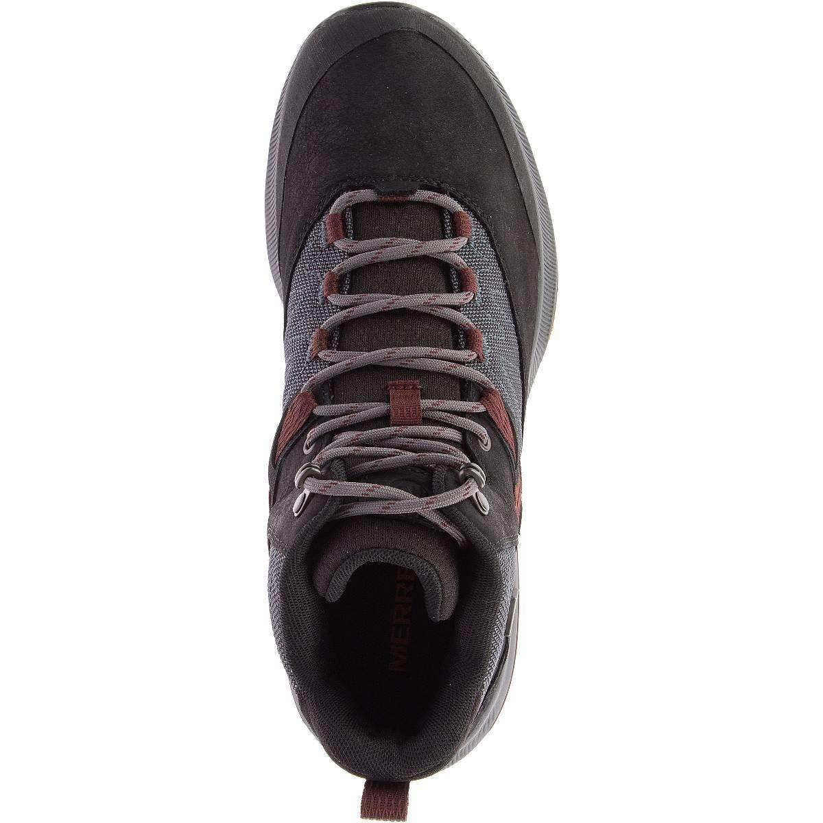 נעלי טיולים מירל לגברים Merrell J16885 ZION MID WP Black - Image 8