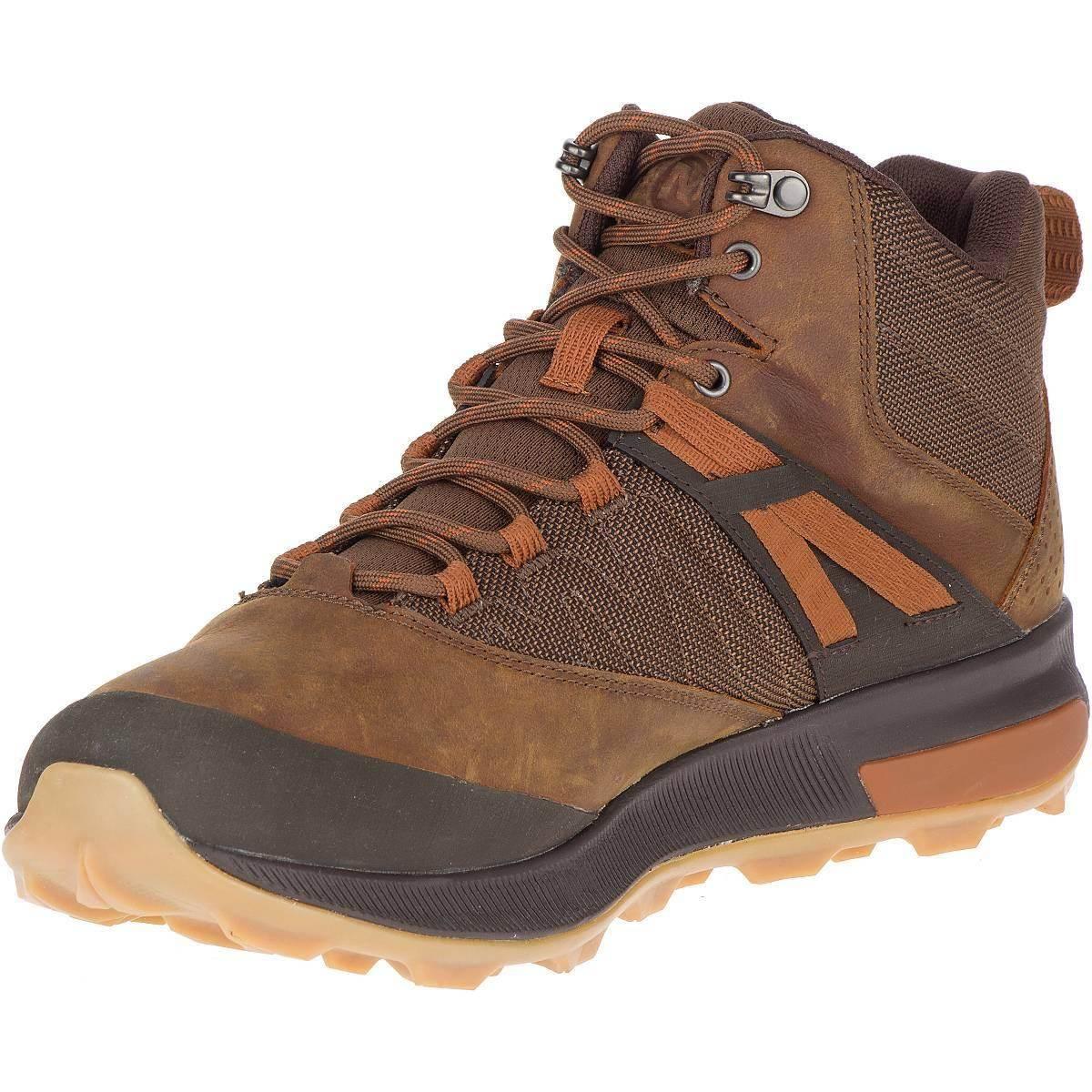 נעלי טיולים מירל לגברים Merrell J16887 ZION MID WP Tofy - Image 4