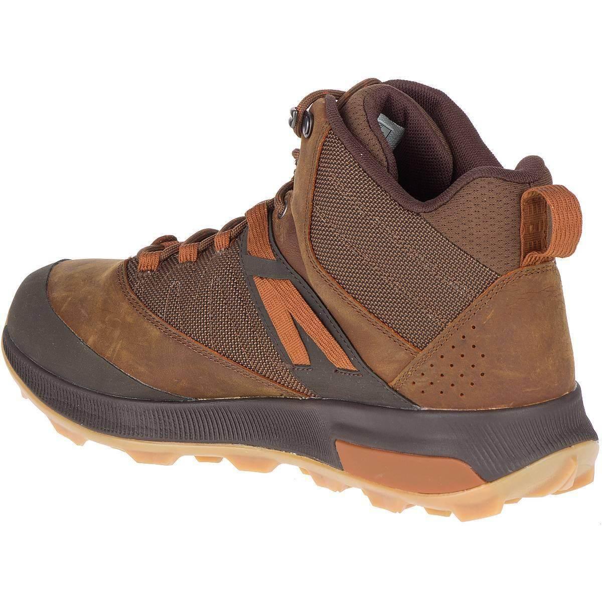 נעלי טיולים מירל לגברים Merrell J16887 ZION MID WP Tofy - Image 5