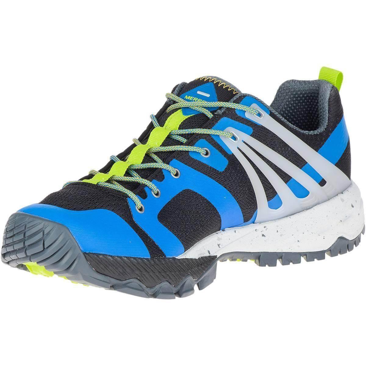 נעלי טיולים מירל לגברים Merrell J48767 MQM ACE blue / Lime - Image 4