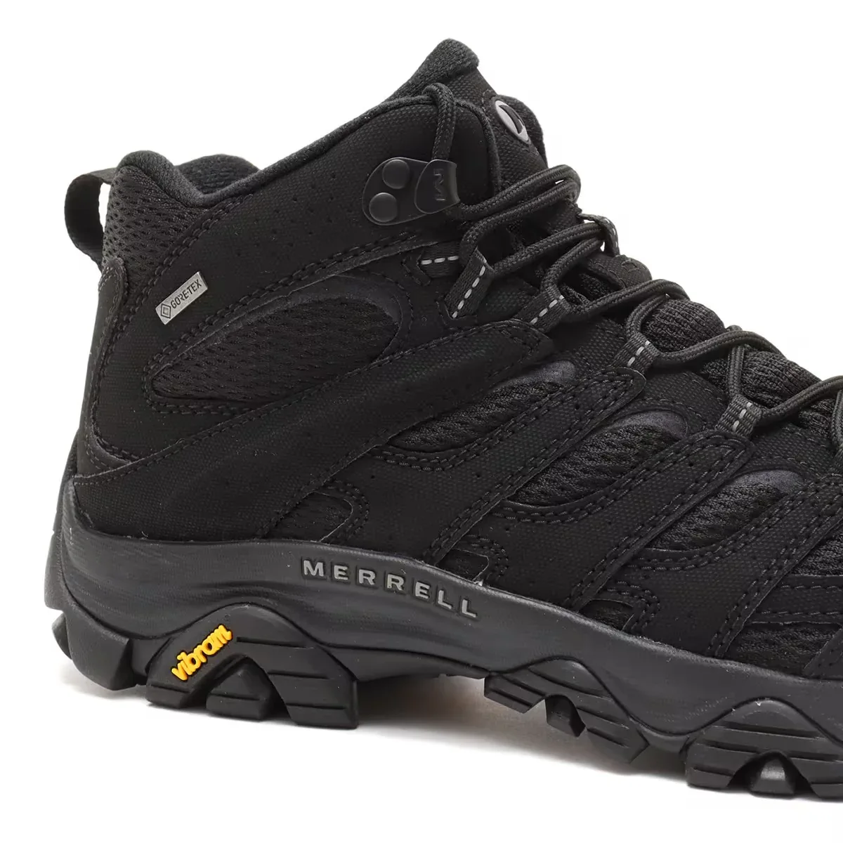 נעלי שטח מירל מואב 3 גרוטקס לגברים Merrell MOAB 3 SYN MID GTX J500249 BLACK - Image 3
