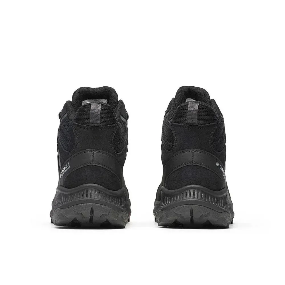 נעלי טיולים ושטח מירל ספיד סטריק 2 לגברים Merrell SPEED STRIKE 2 LTR MID WP/BLACK J038071 - Image 5