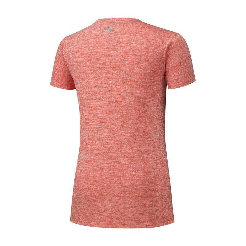 חולצת מיזונו לנשים Mizuno IMPULSE CORE TEE CORAL J2GA772156 - Image 2