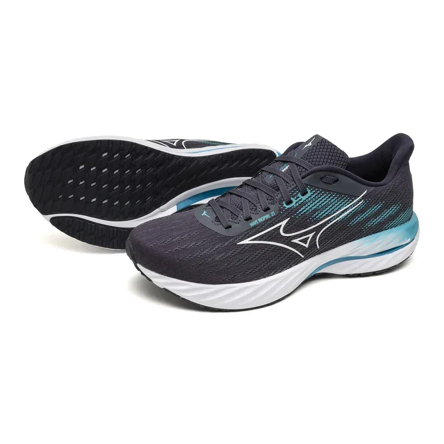 נעלי ריצה מיזונו אינספייר 21 לגברים Mizuno J1GC254451 WAVE INSPIRE 21 - Image 3