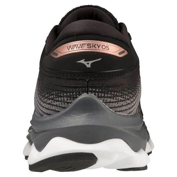 נעלי מיזונו וויב סקאי 5 לנשים Mizuno J1GD210244 WAVE SKY 5 BLACK/ROSE - Image 4