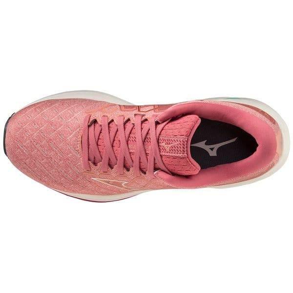 נעלי ריצה מתקנות מיזונו אינספייר 18 Mizuno J1GD224414 WAVE INSPIRE 18 ROSETTE/SNOWW - Image 2