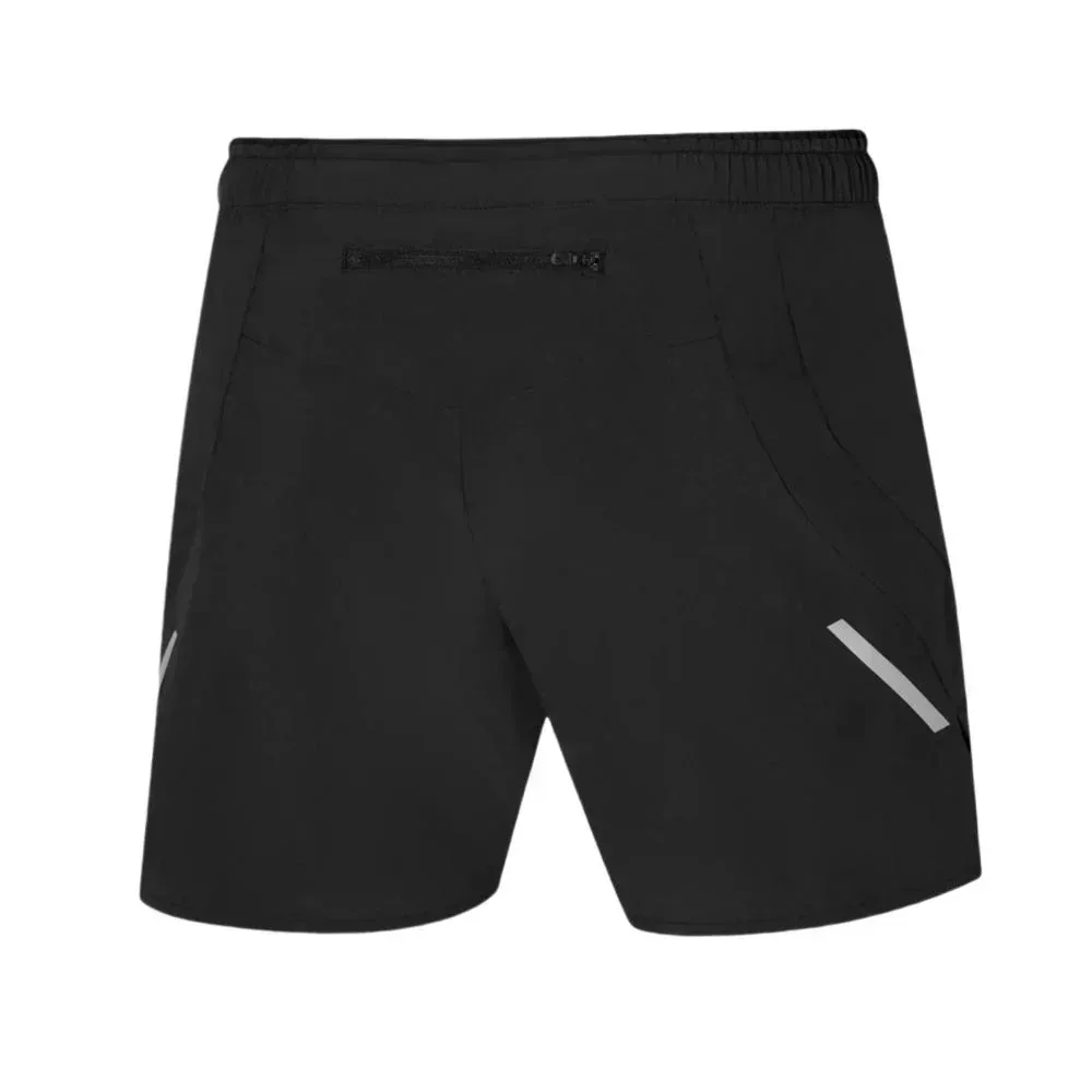 מכנס אימון קצר מיזונו לגברים Mizuno J2GBD00709 Core 5.5 Inches Short Black - Image 2