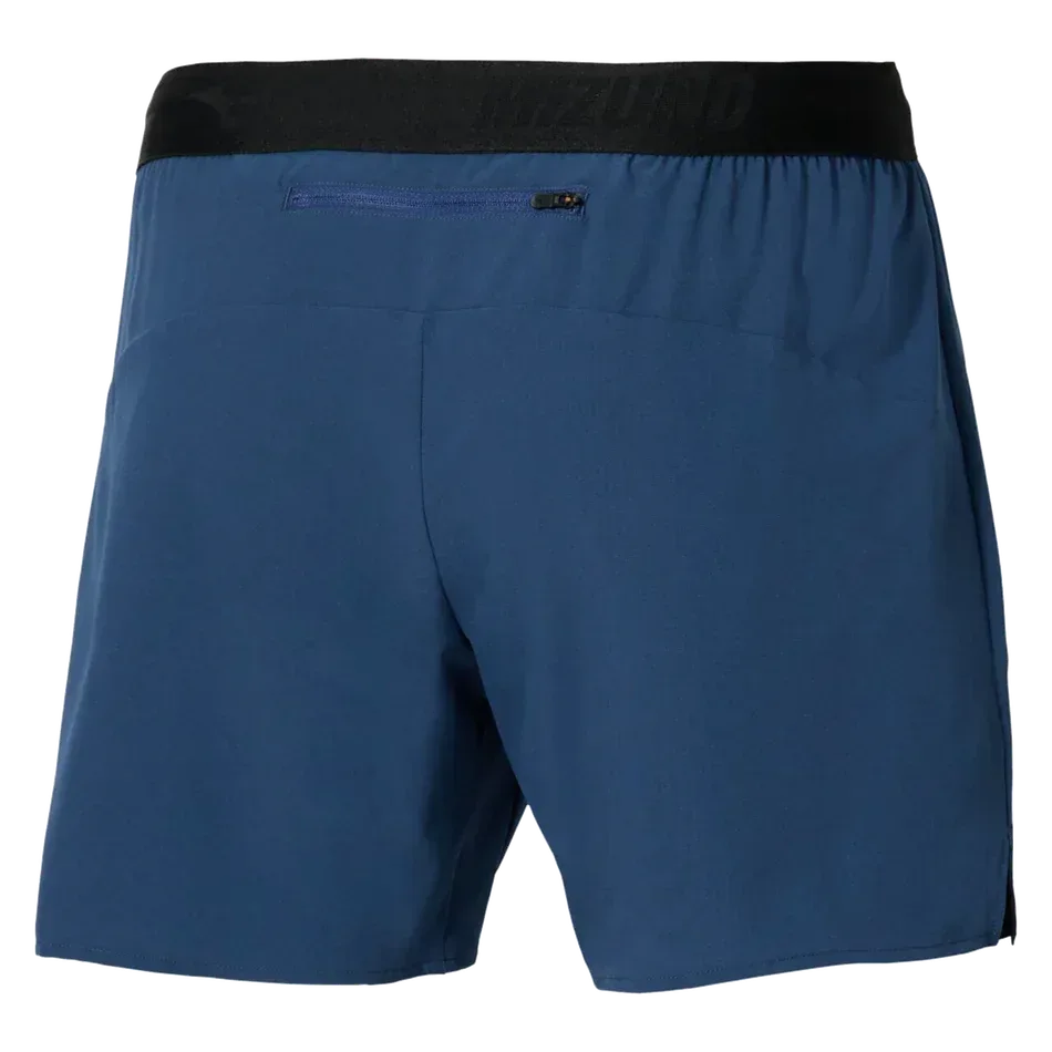 מכנס אימון קצר מיזונו לגברים Mizuno J2GBD00712 Core 5.5 Inches Short Estate Blue - Image 2