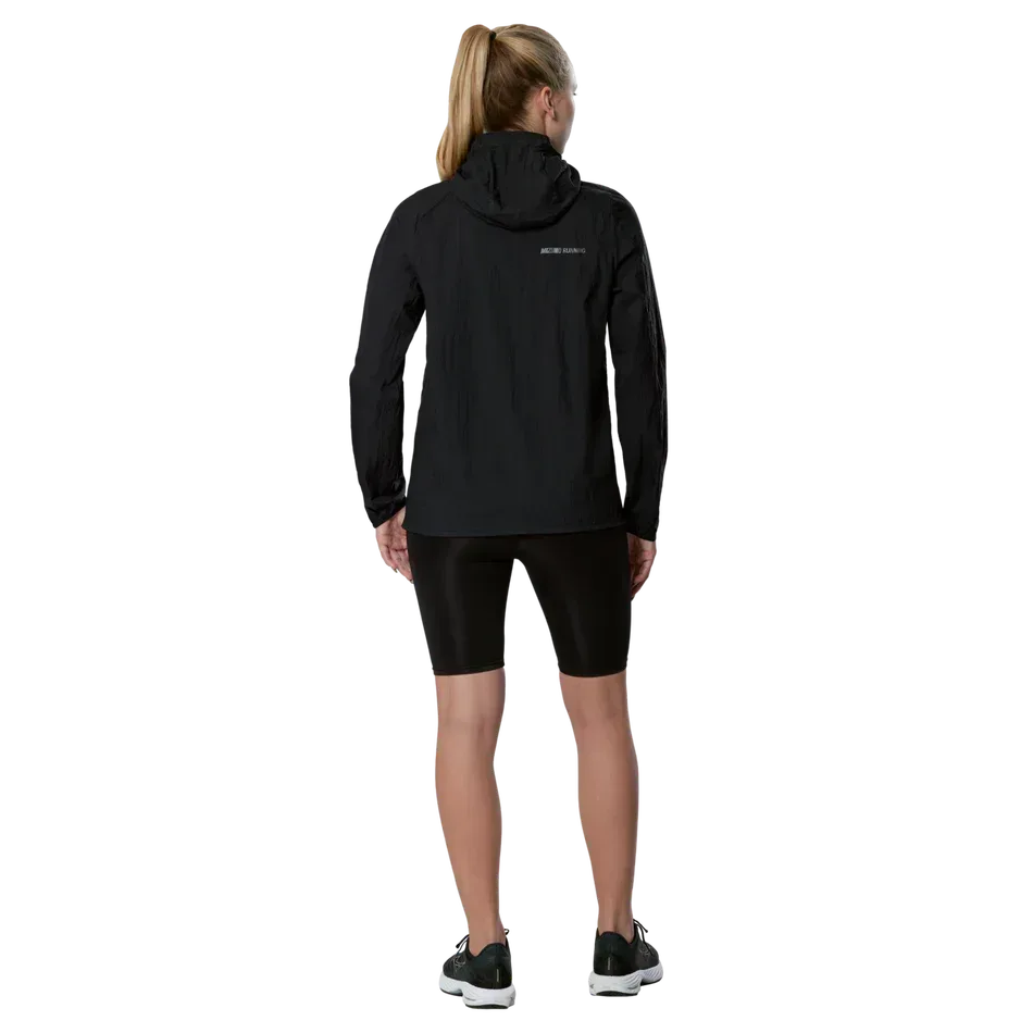 גופיית אימון מיזונו לנשים Mizuno Tech Light Crop Top Black J2GAD20009 - Image 5