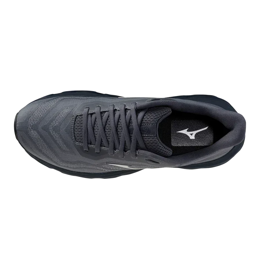 נעלי ריצה מיזונו הוריזון אפורות לגברים Mizuno WAVE HORIZON 9(M) J1GC262602 - Image 2