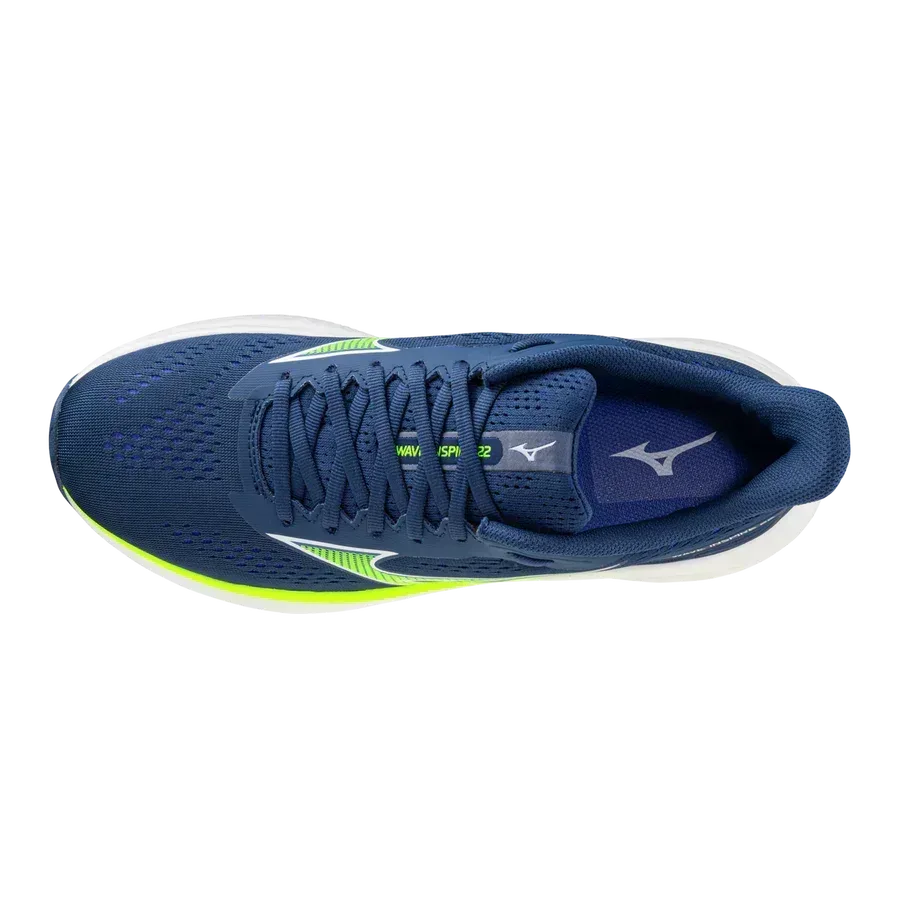 נעלי ריצה תומכות מיזונו אינספייר 22 לגברים Mizuno WAVE INSPIRE 22(M) J1GC264401 - Image 2