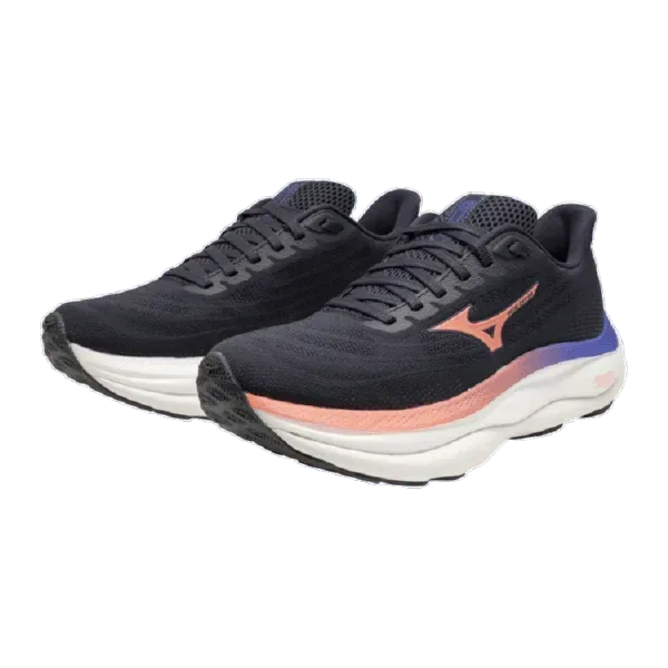 נעלי ריצה מיזונו סקאי 9 לנשים Mizuno WAVE SKY 9 Odyssey Gray J1GD250221 - Image 3