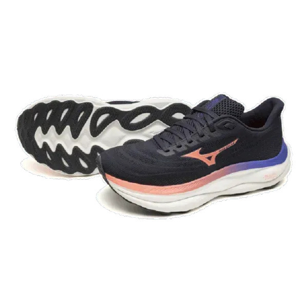 נעלי ריצה מיזונו סקאי 9 לנשים Mizuno WAVE SKY 9 Odyssey Gray J1GD250221 - Image 9