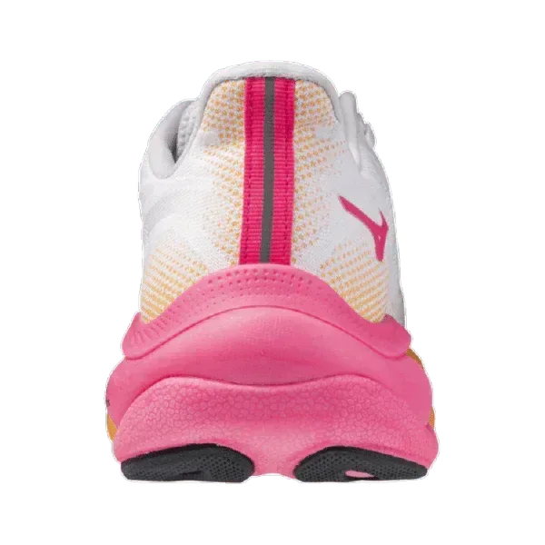 נעלי ריצה מיזונו סקאי 9 לנשים Mizuno WAVE SKY 9 White/Tang J1GD255401 - Image 3