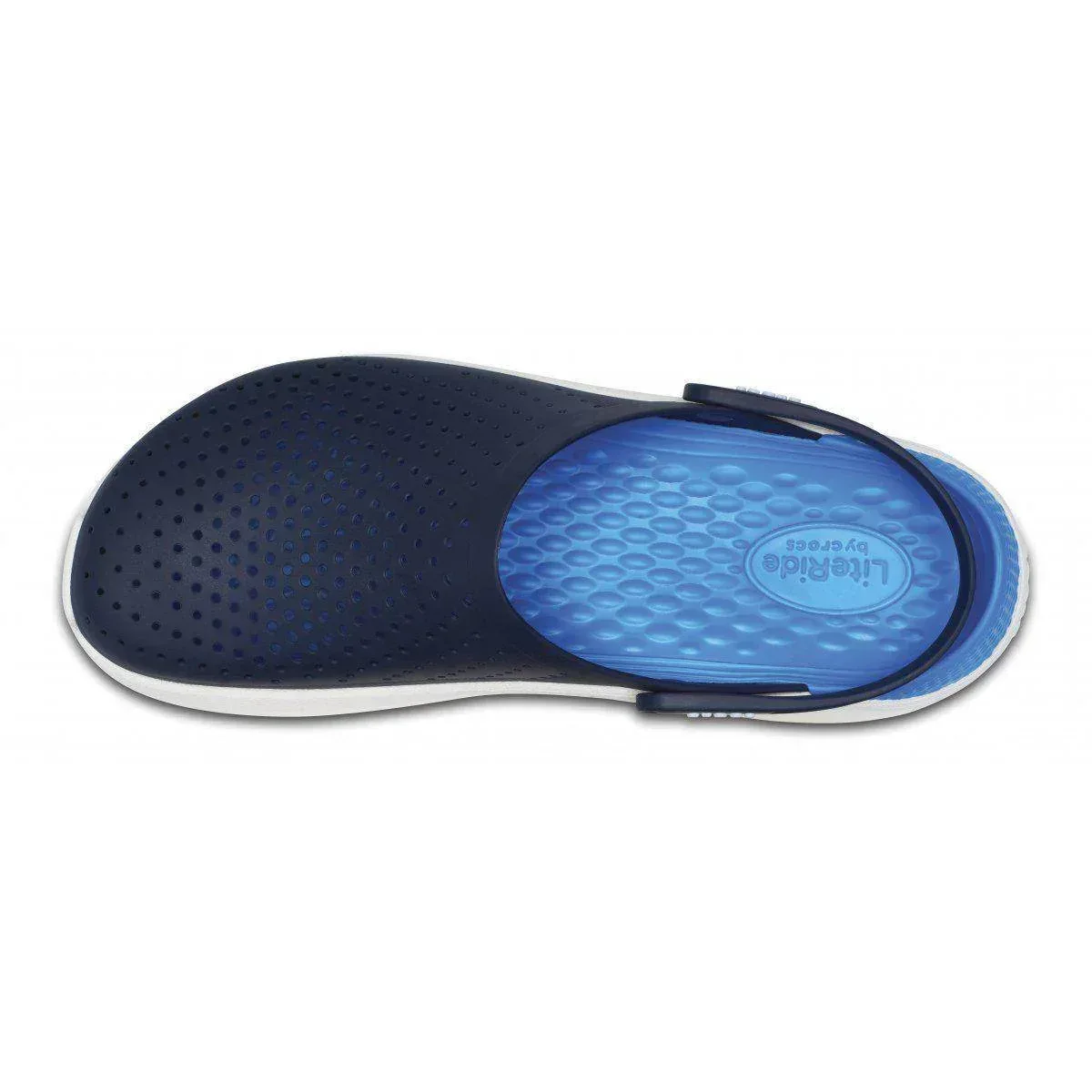 כפכף קרוקס כחול/לבן Crocs Lite Ride - Image 4