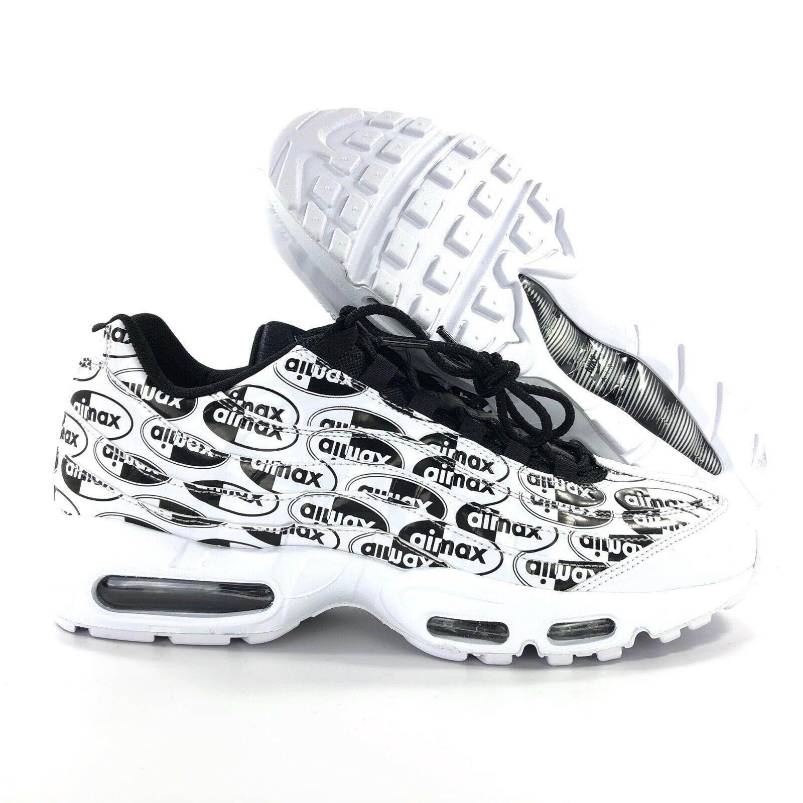 נעלי נייק איר מקס לגברים Nike Air Max 95 PRM 538416-103 - Image 3