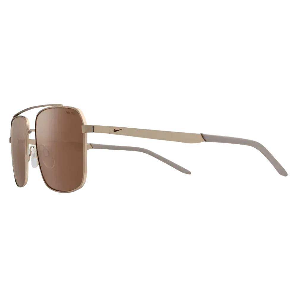 משקפי נייק NIKE TRAVELER STRIKE IB3676X -789 SATIN GOLD/BROWN - Image 2