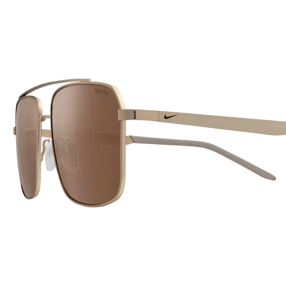 משקפי נייק NIKE TRAVELER STRIKE IB3676X -789 SATIN GOLD/BROWN - Image 3