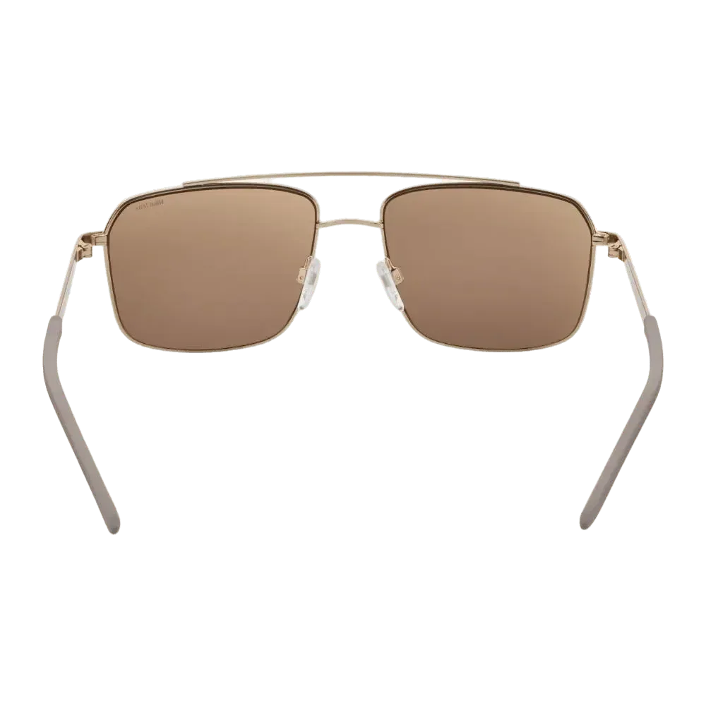 משקפי נייק NIKE TRAVELER STRIKE IB3676X -789 SATIN GOLD/BROWN - Image 4