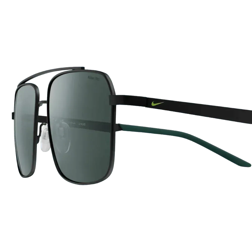 משקפי נייק NIKE TRAVELER STRIKE P IB3675X-010 MATTE BLACK/POLAR GREEN - Image 3