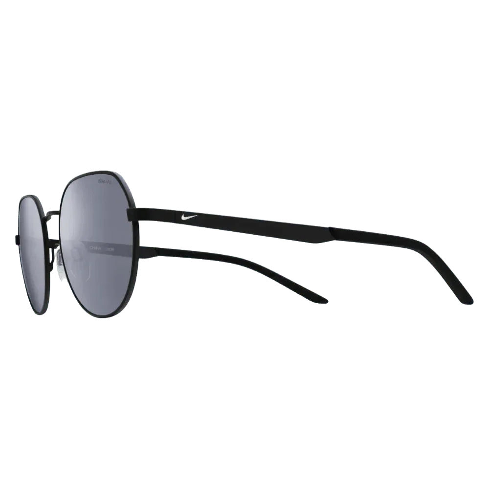 משקפי נייק NIKE TRAVELER TREND IB3538X-010 MATTE BLACK/CHROME MIRROR - Image 2