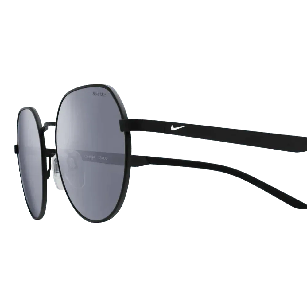 משקפי נייק NIKE TRAVELER TREND IB3538X-010 MATTE BLACK/CHROME MIRROR - Image 3