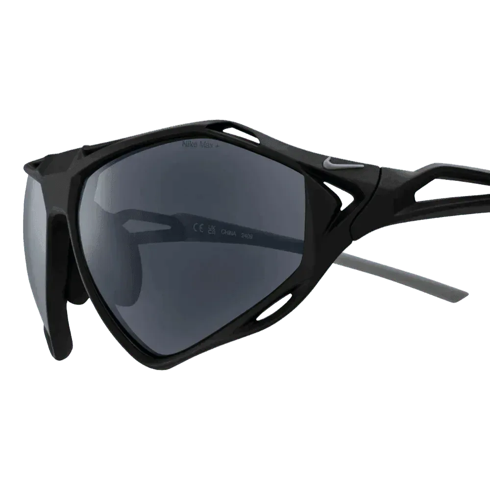 משקפי שמש  NIKE ZEUS RISE IF1120X-010 MATTE BLACK/GREY - Image 3