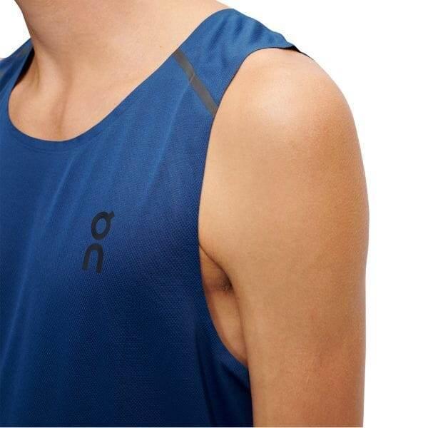 גופיית אימון און לגברים On 108.00437 Tank-T Denim | Navy M - Image 4