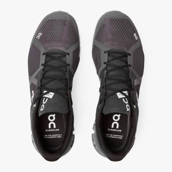 נעלי ריצה און קלאוד לגברים On Cloud 25.99781 Cloudflow Black Asphalt - Image 4