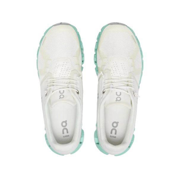 נעלי און קלאוד 5 לנשים On Cloud 5 Undyed-White/Creek 59.98368 - Image 5