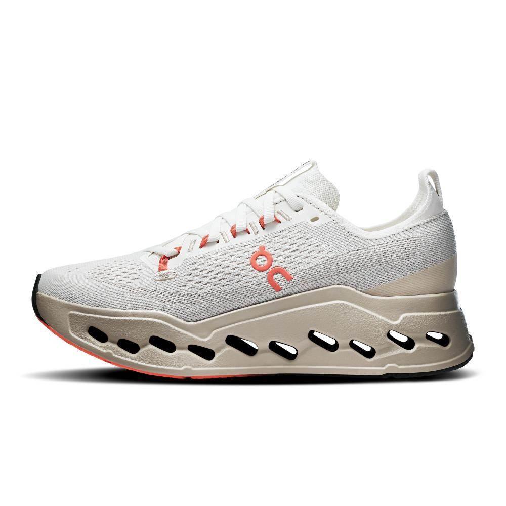 נעלי ריצה און קלאוד סארפר מקס לנשים On Cloudsurfer Max 3WF30223297 Ivory/Salmon - Image 2
