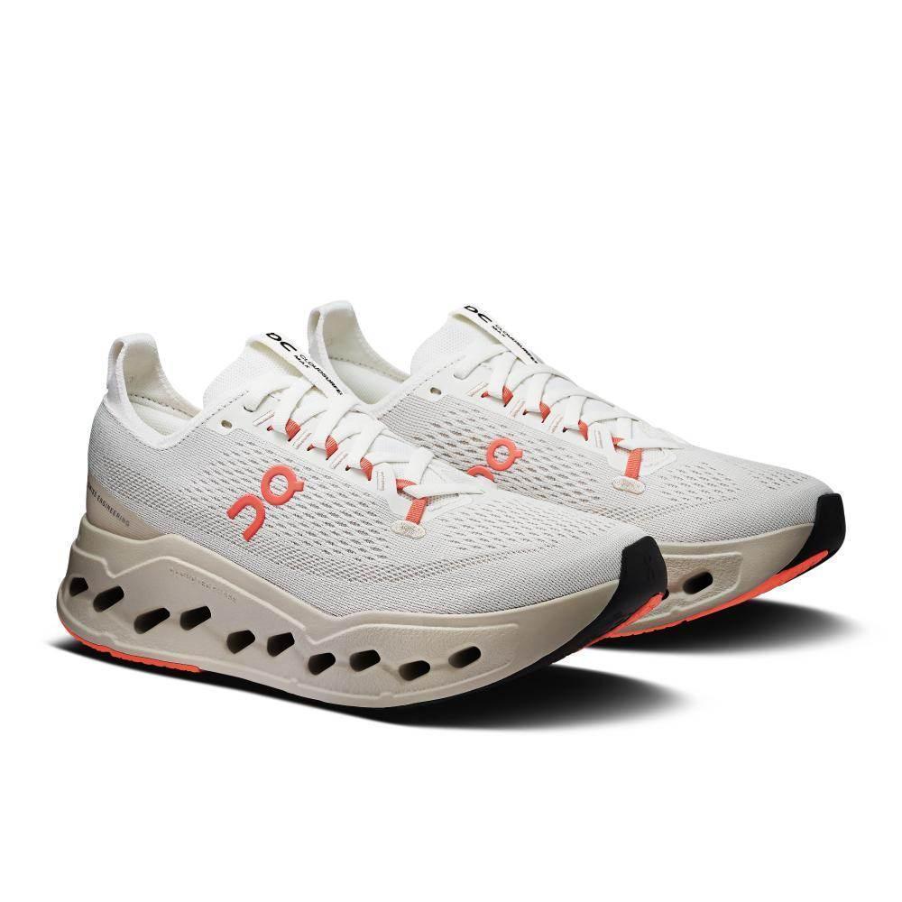 נעלי ריצה און קלאוד סארפר מקס לנשים On Cloudsurfer Max 3WF30223297 Ivory/Salmon - Image 3