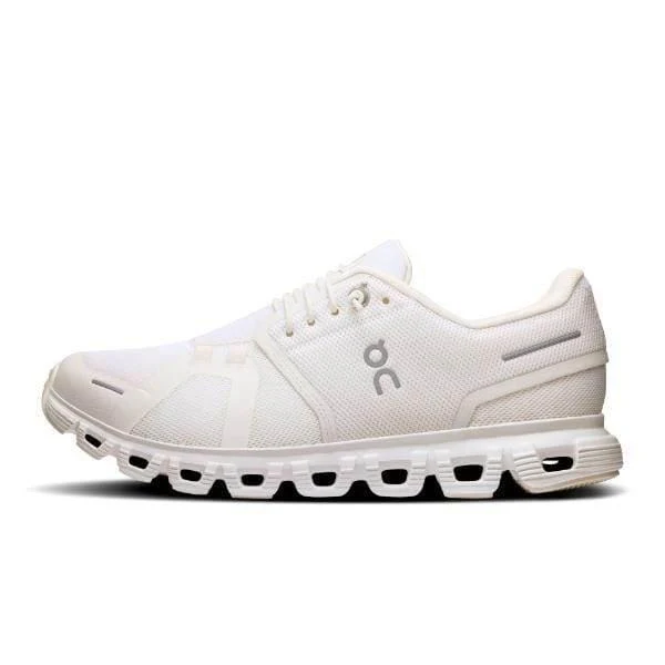 נעלי ריצה און קלאוד 6 רחבות לנשים On Cloud Wide (D) 3WG10361200 White - Image 2