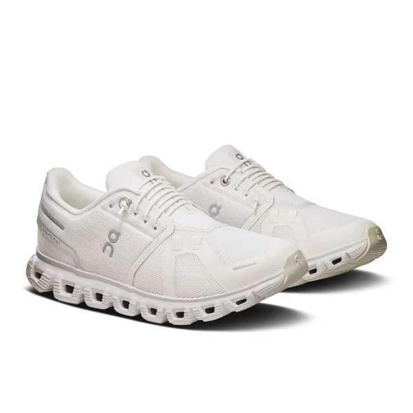 נעלי ריצה און קלאוד 6 רחבות לנשים On Cloud Wide (D) 3WG10361200 White - Image 3