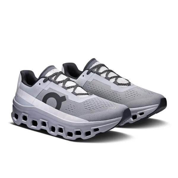 נעלי ריצה און קלאוד מונסטר לגברים On Cloudmonster 61.97657 Alloy/Silver - Image 3