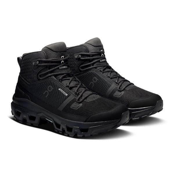 נעלי און קלאוד רוק 2 לגברים On Cloudrock Mid Wp Black/Black 3MF10161043 - Image 3