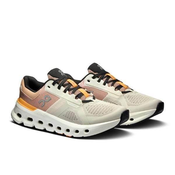 נעלי ריצה און קלאוד ראנר 2 רחבות לנשים On Cloudrunner 2 Wide 3WE10343196 Pearl/Tangerine - Image 3