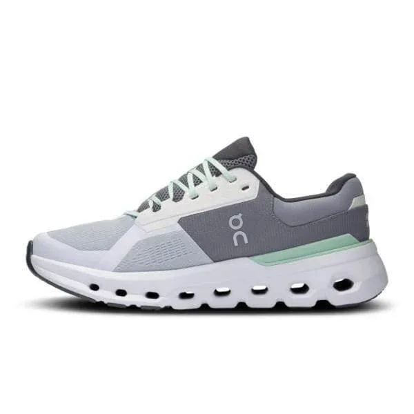 נעלי ריצה און קלאוד ראנר 2 רחבות לגברים On Cloudrunner 2 Wide (2E) Glacier/Sage 3ME10322594 - Image 2