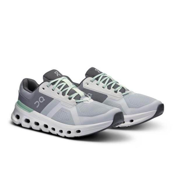 נעלי ריצה און קלאוד ראנר 2 רחבות לגברים On Cloudrunner 2 Wide (2E) Glacier/Sage 3ME10322594 - Image 3