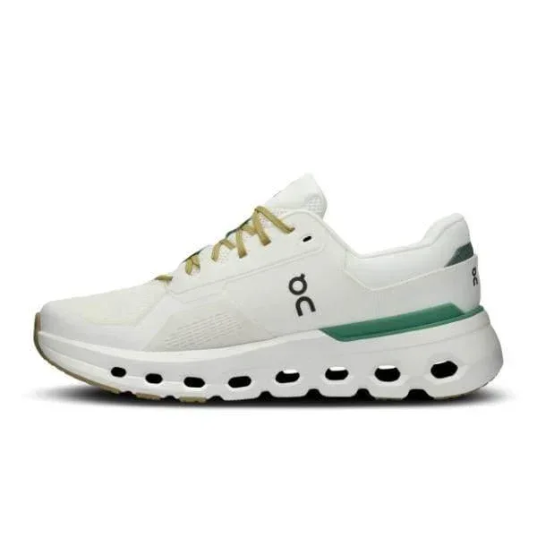 נעלי ריצה און קלאוד ראנר 2 רחבות לגברים On Cloudrunner 2 Wide Undyed/Green 3ME10322404 - Image 2