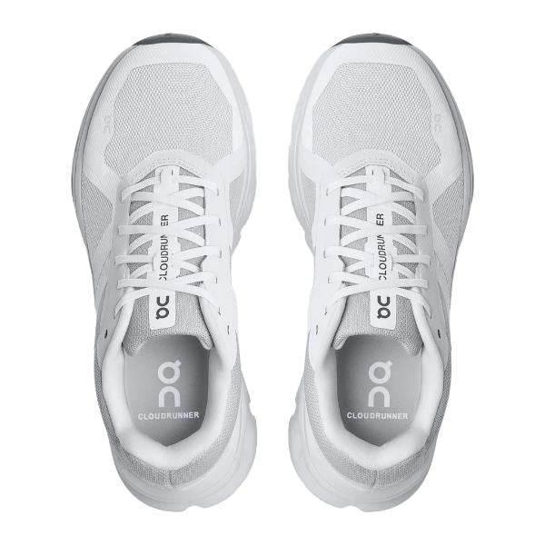 נעלי און קלאוד ראנר רחבות לנשים On Cloudrunner Wide 56.99008 White/Frost - Image 4