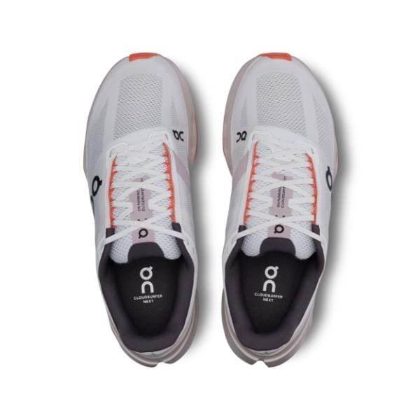 נעלי ריצה און קלאוד סרפר רחבות לנשים On Cloudsurfer Next Wide (D) White/Flame 3WE30200256 - Image 4
